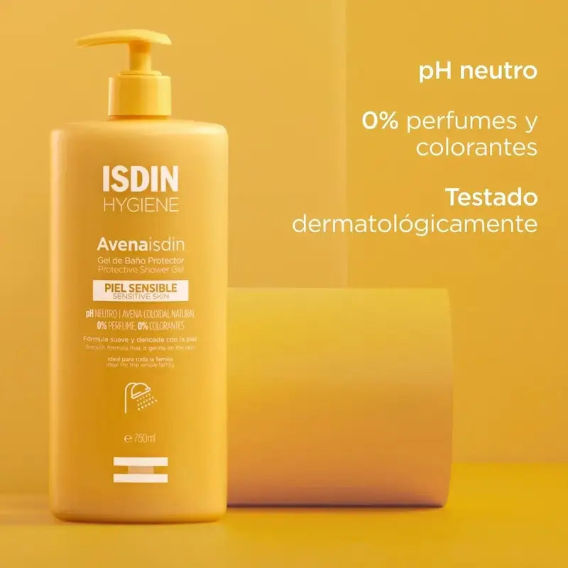 Isdin Avena Gel de bain protecteur 750 Ml