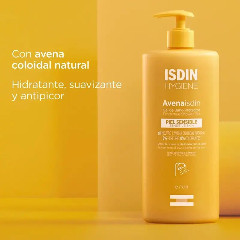 Isdin Avena Gel de bain protecteur 750 Ml