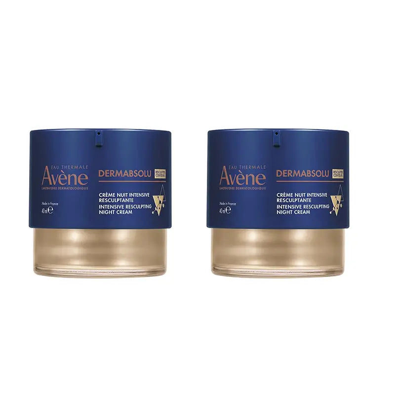 Avene Dermabsolu Intensive Night Remodelling Cream, 2X40Ml