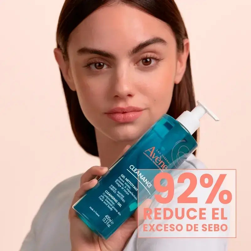 Avène Duplo Cleanance Gel Nettoyant , 2x400