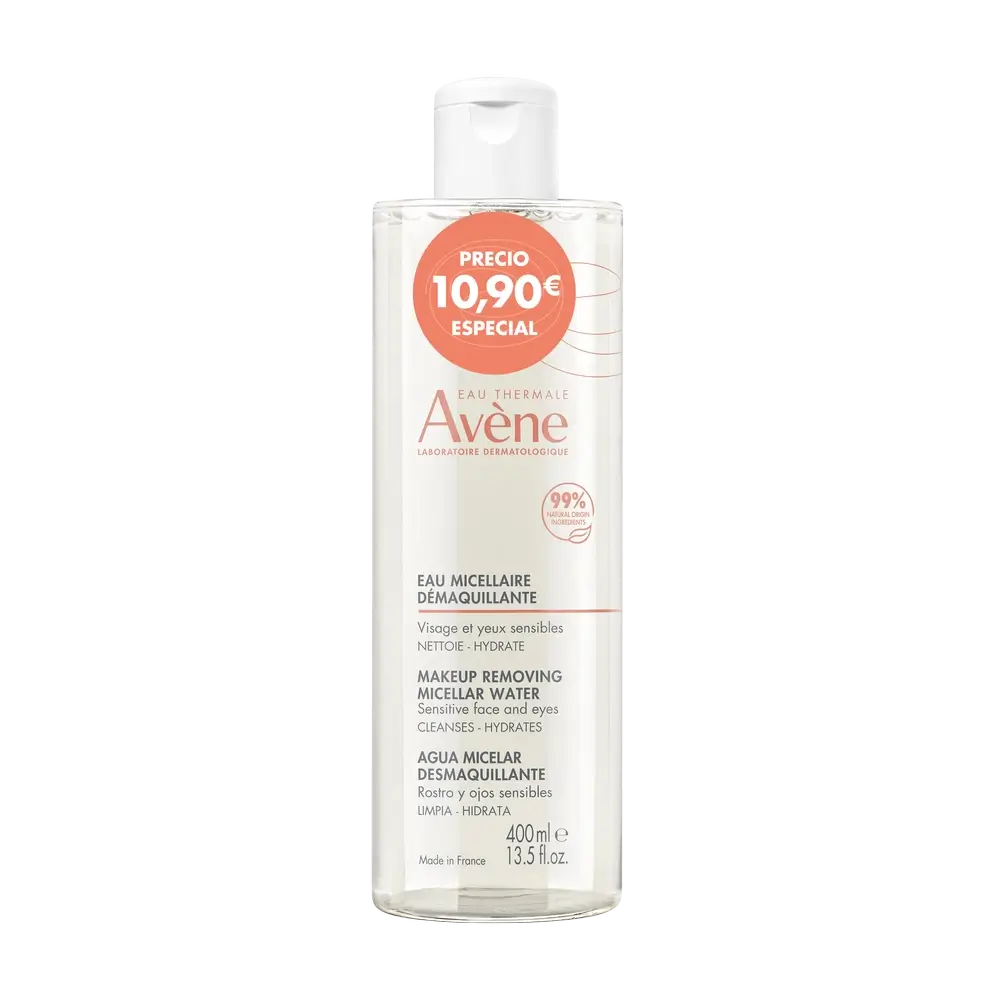 Avène Eau Thermale Cleansing Micellar Cleansing Water, 400 ml