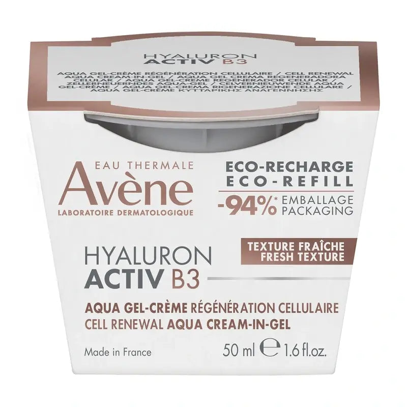 Avène Hyaluron Activ B3 Aqua cellular regenerating gel-cream refill, 50 ml