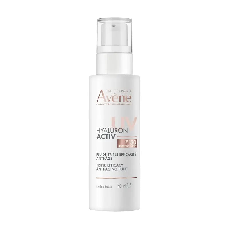 Avène Hyaluron Uv Anti-Ageing Triple Efficacy Fluid Spf50, 40 ml
