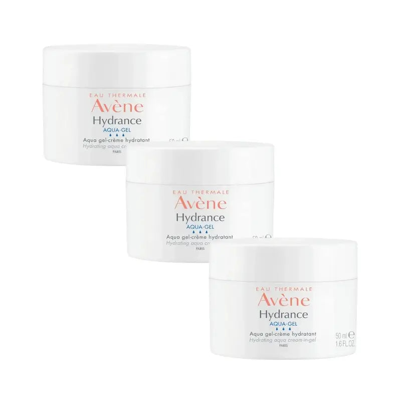 Avène Hydrance Aqua Gel Cream, 3X50 Ml