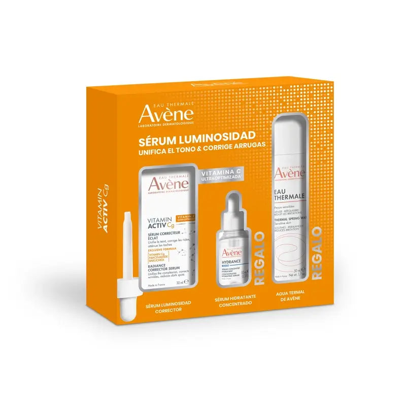 Avene Pack Vitamin Cg Serum 30 Ml+Hydrance Serum 10 Ml+Thermal Water 50 Ml
