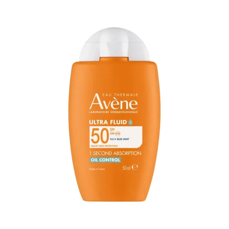 Avène Ultra Fluide Oil Control SPF 50+, peau grasse, 50 ml