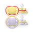 Avent 2 Sucettes Ultra Air 0-6M Bébé Fille