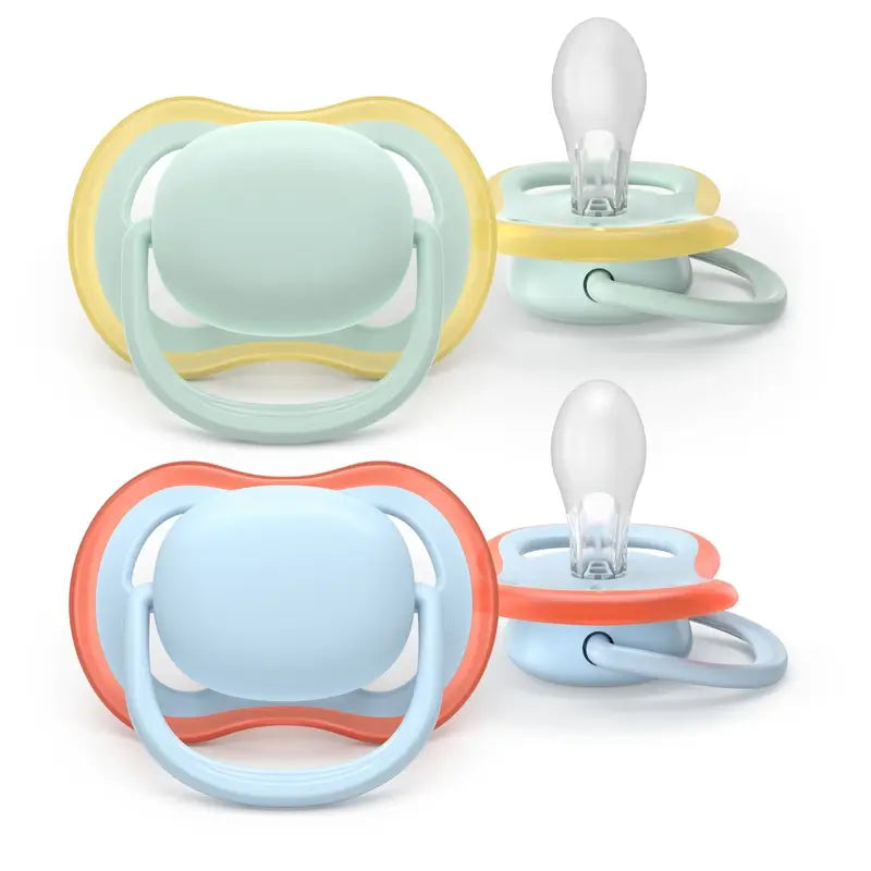Avent 2 Sucettes Ultra Air 0-6M Bébé Garçon