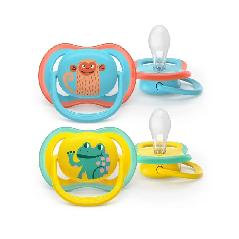 Avent 2 Sucettes Ultra Air +18M Deco