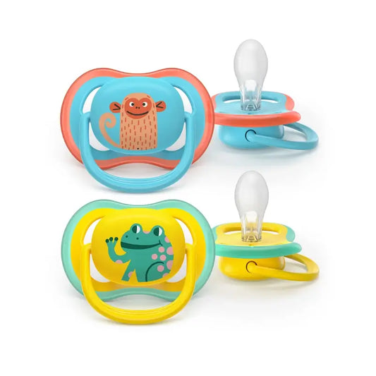 Avent 2 Sucettes Ultra Air +18M Deco