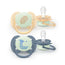 Avent 2 Sucettes Nocturne Ultra Douces