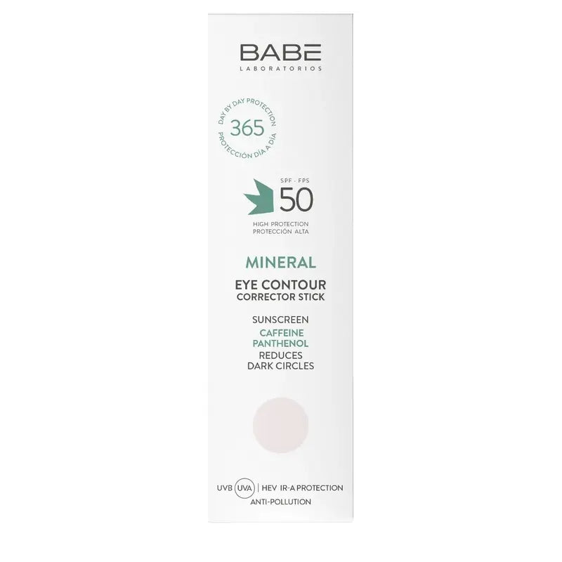 Babé Mineral Eye Contour Spf 50, 3.8 g