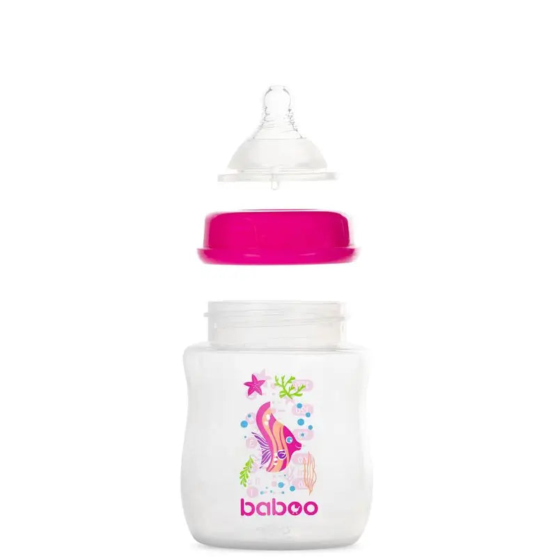 Biberon anti-colique Baboo 0+ mois rose