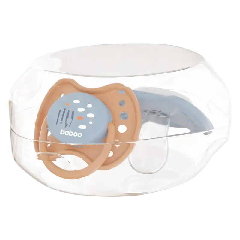 Sucettes physiologiques Baboo Calmy 6-12 mois Blue Haze, 2 unités