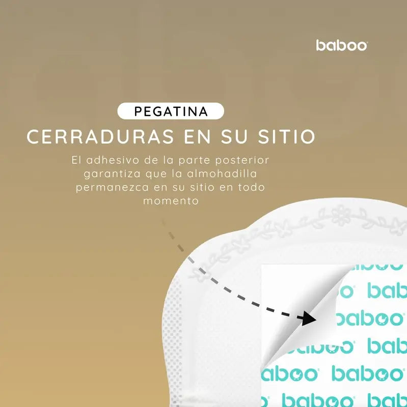 Coussinets d'allaitement jetables ultra-minces de Baboo, 60 pcs.