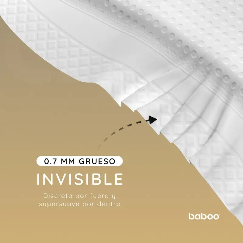 Coussinets d'allaitement jetables ultra-minces de Baboo, 60 pcs.