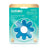 Baboo Teether Jouet d'éveil à roue Glacière remplie d'eau Bleu, 4+ mois, 1 pc.