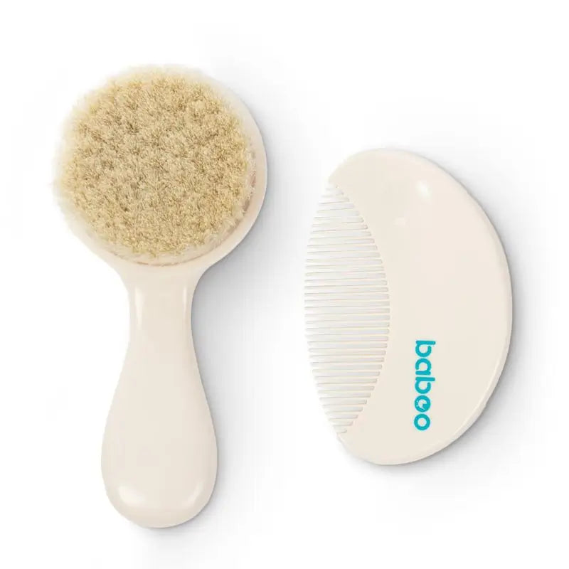Ensemble brosse et peigne Baboo 0+ mois