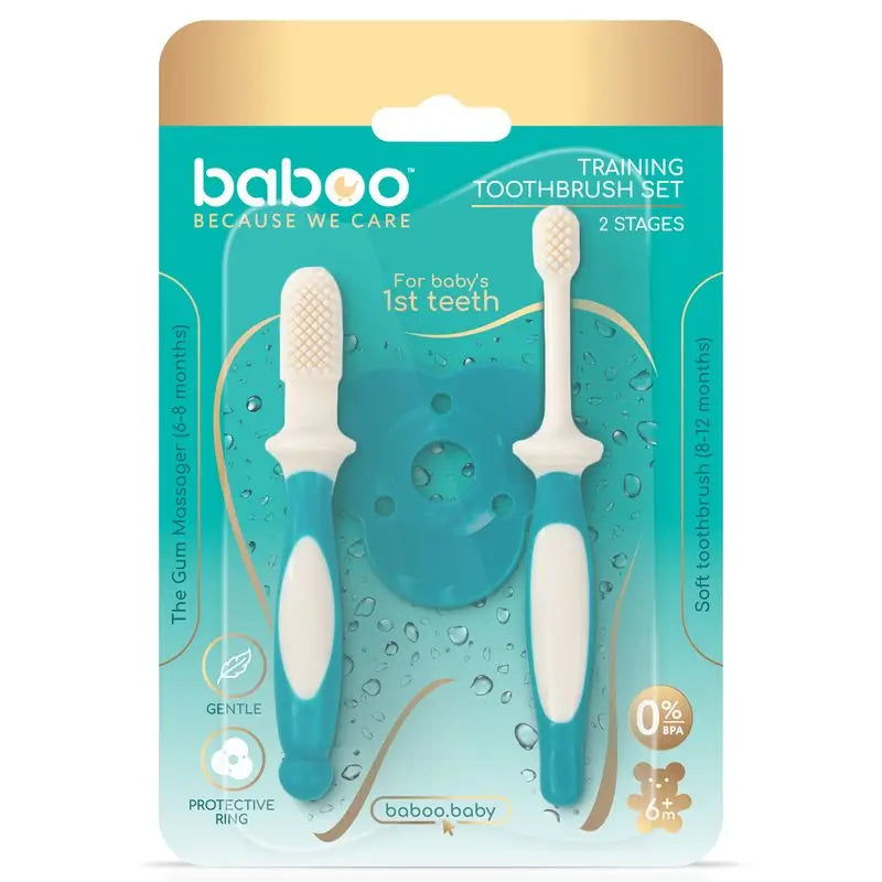 Baboo Toothbrush Set 6+ Months