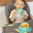 Tasse d'apprentissage Baboo Lagoon Fiesta en silicone avec paille 9+ mois, 260 ml