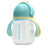 Tasse d'apprentissage Baboo Lagoon Fiesta en silicone avec paille 9+ mois, 260 ml