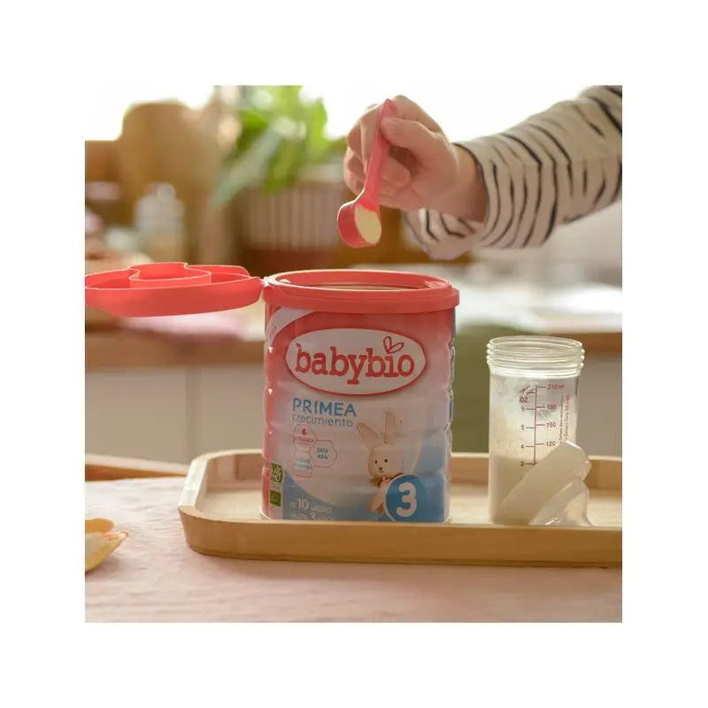 Babybio Primea 3 Croissance au lait de vache 12-36 mois, 800 grammes
