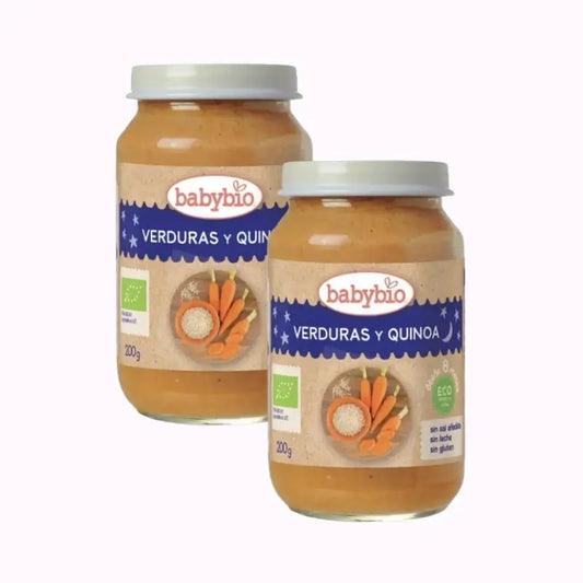 Babybio Traditional Quinoa Menu, Pack 2 x 200 grams
