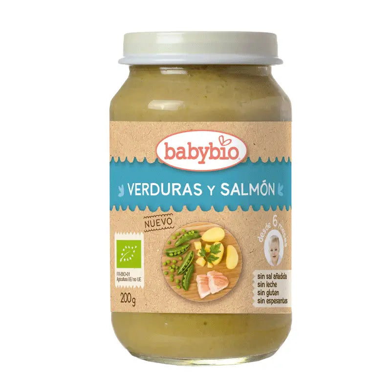 Babybio Menu Tradition Salmon - 200 g