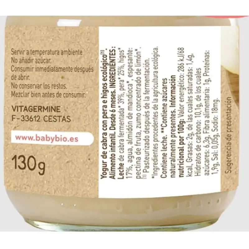 Babybio Pack Caprea Milk 2 et 3 + yaourts de chèvre