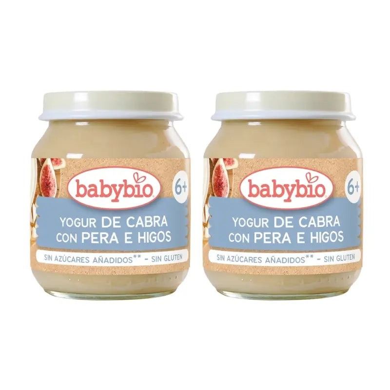 Babybio Goat Yoghurt With Buttermilk And Figs, Pack 2 x 130 g