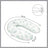 Babymoov Coussin de maternité et d'allaitement Doomoo Buddy Leaves Aquagreen