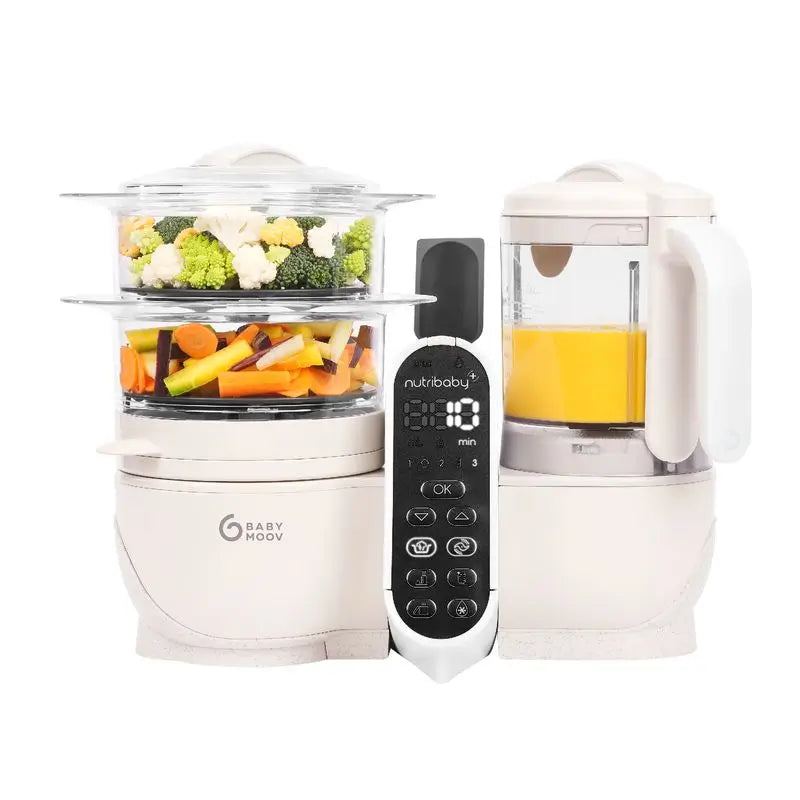 Babymoov Multifunction Baby Robot 6-in-1 Nutribaby(+) Mineral Beige