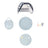 Babymoov Aire de jeux anti-UV UPF 50+ avec mini-piscine Aquani Provence