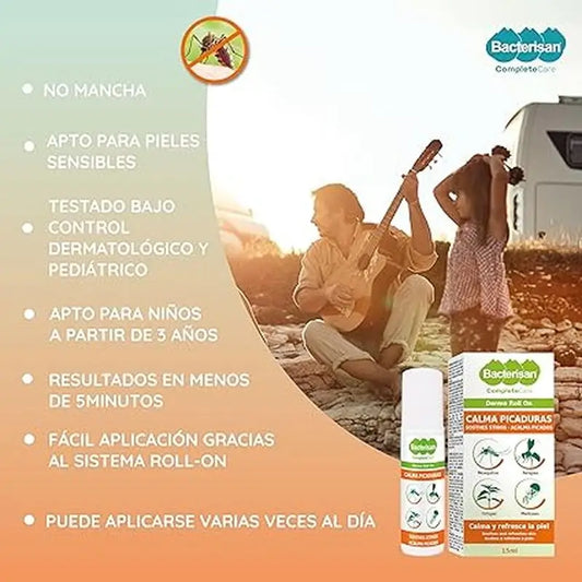 Bacterisan Roll-On Calm Bites, 15 ml