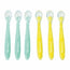 Badabulle Pack Silicone Spoons, 6 pcs.