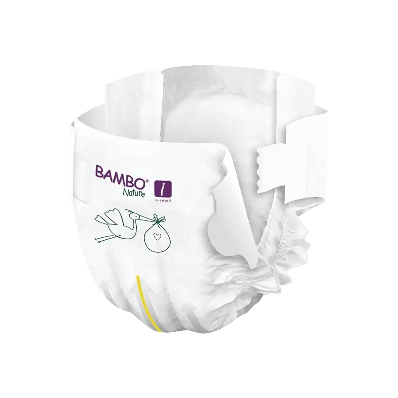 Couches Bambo Nature Taille 1 (2-4G), 22 pcs.