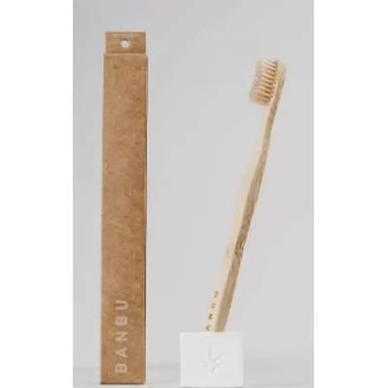 Banbu Adult Toothbrush Medium White