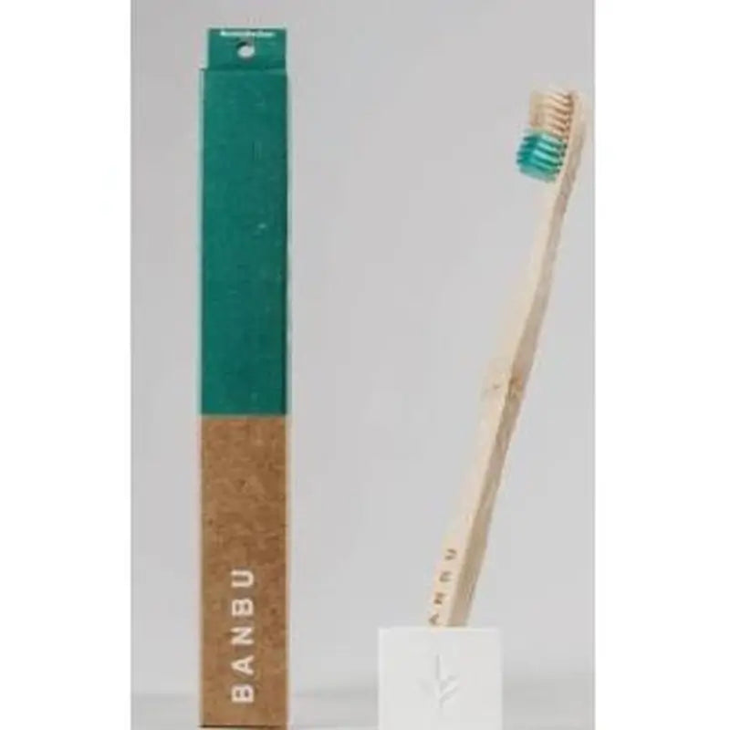 Banbu Adult Toothbrush Medium Green