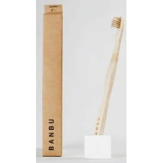 Banbu Adult Soft Toothbrush White