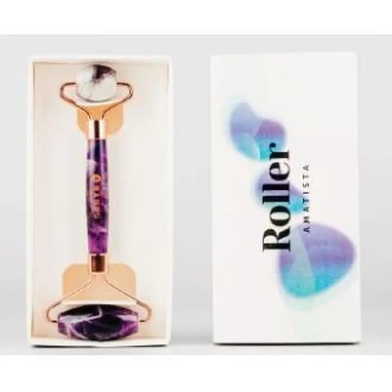 Banbu Jade Roller Amethyst Anti-Acne Face Roller