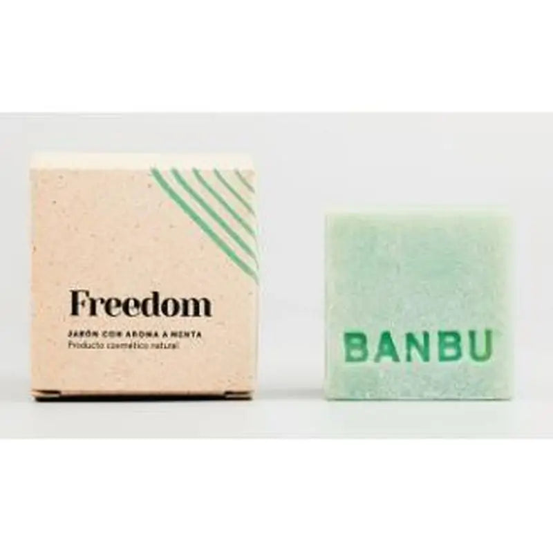 Banbu Freedom Solid Body Wash Peppermint Eco Vegan, 100 Gr