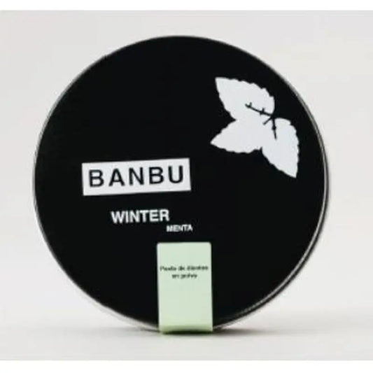 Banbu Winter Toothpaste Peppermint Powder Eco Vegan, 60 Gr