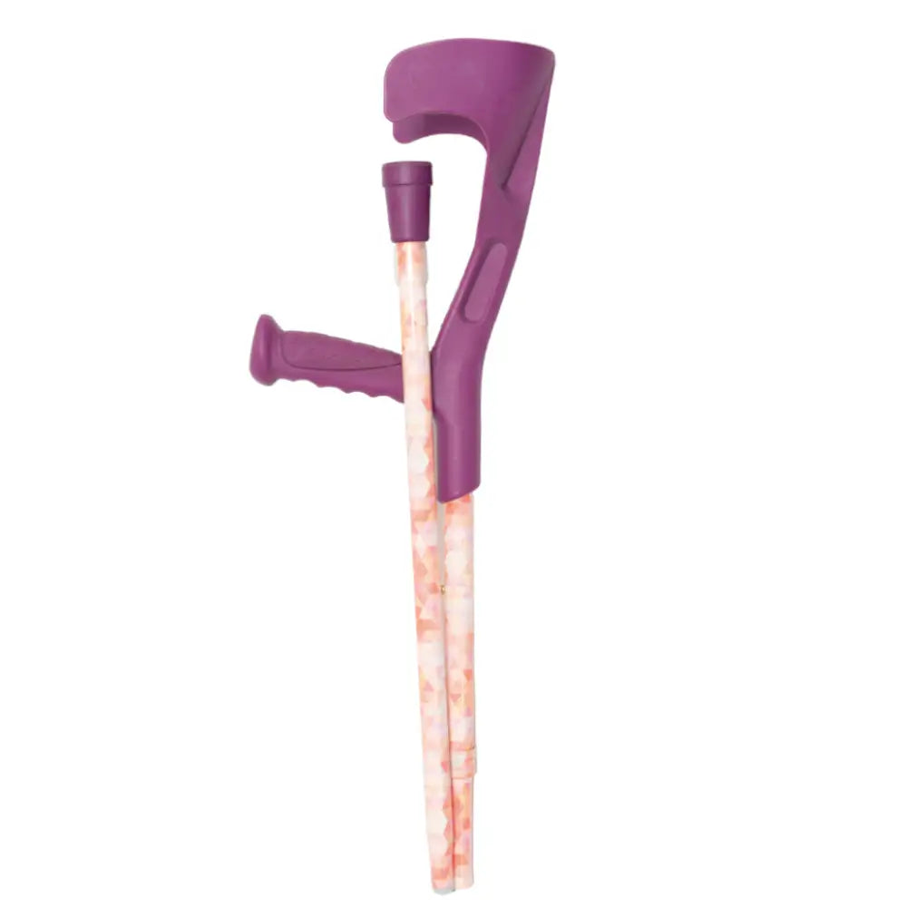 canne pliante anglaise, violet (paire)