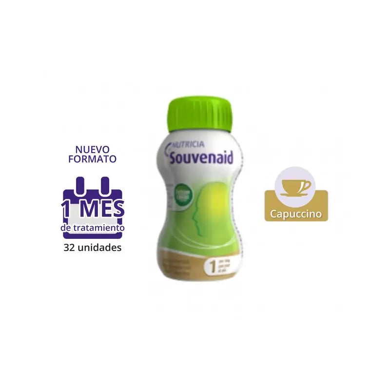 Nutricia Souvenaid Smoothies Cappuccino, 16 unités x 125 ml