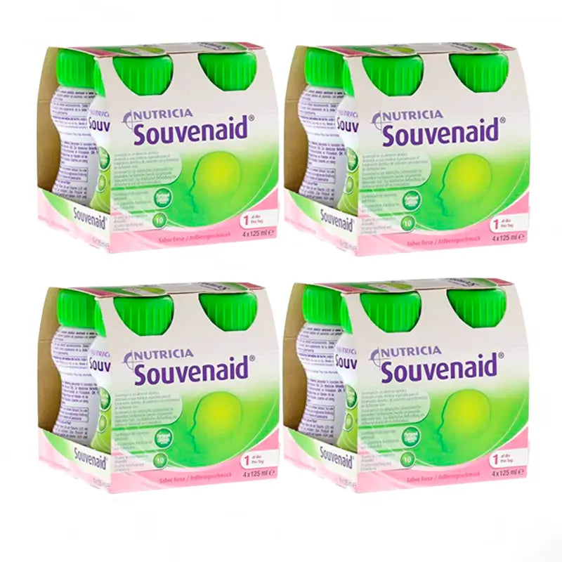 Nutricia Souvenaid Smoothies Strawberry Flavour, 16 units x 125 ml
