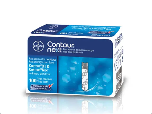 Contour Next Blood Glucose Strips 100 units