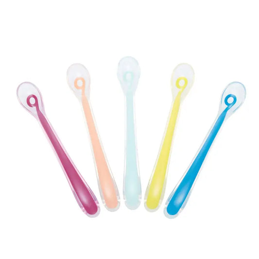 Babymoov Set of 5 Silicone Spoons