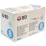 Bd Needle Feathers 0,25 31 gr X8Mm S/Lat 100 units