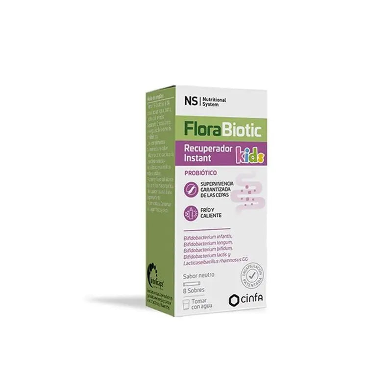 Be + Florabiotic Instant Kids Recuperator 8 Sachets
