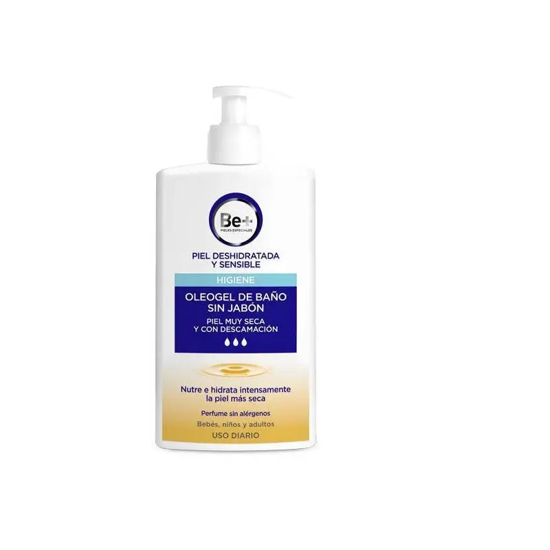 Be + Soap Free Bath Oleogel Very Dry Peeling Skin 1 L